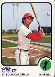 1973 Topps Baseball Cards      292     Jose Cruz